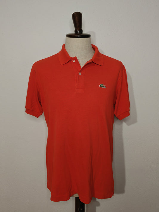 Polo Lacoste rosso aranciato, 4/M