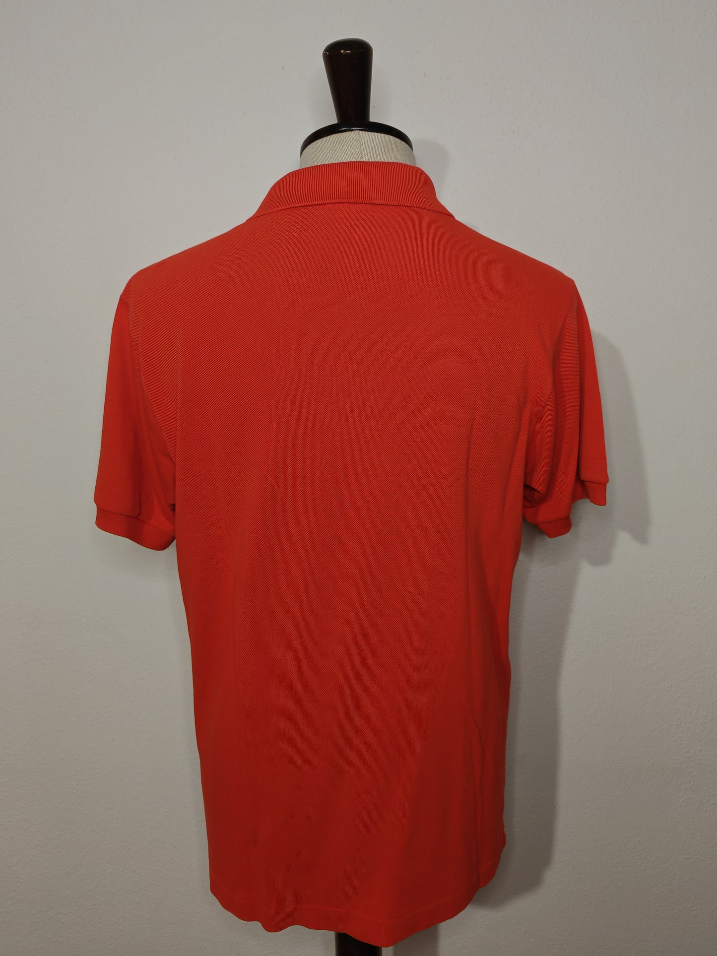 Polo Lacoste rosso aranciato, 4/M