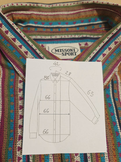 Camicia Missoni Sport anni '80 - tg. XL