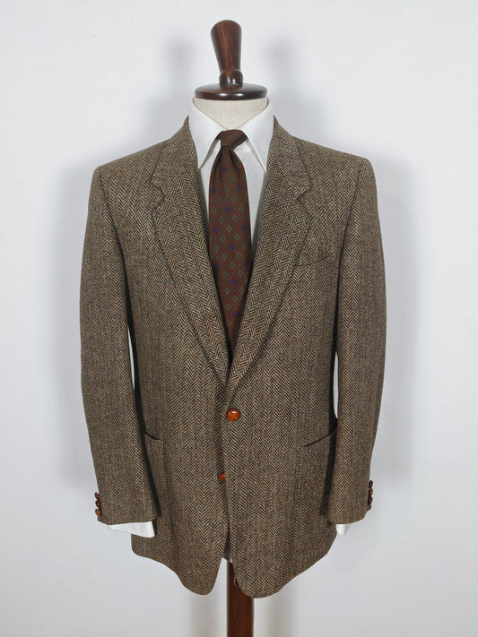 Giacca in tweed irlandese spinato - tg. 48/50