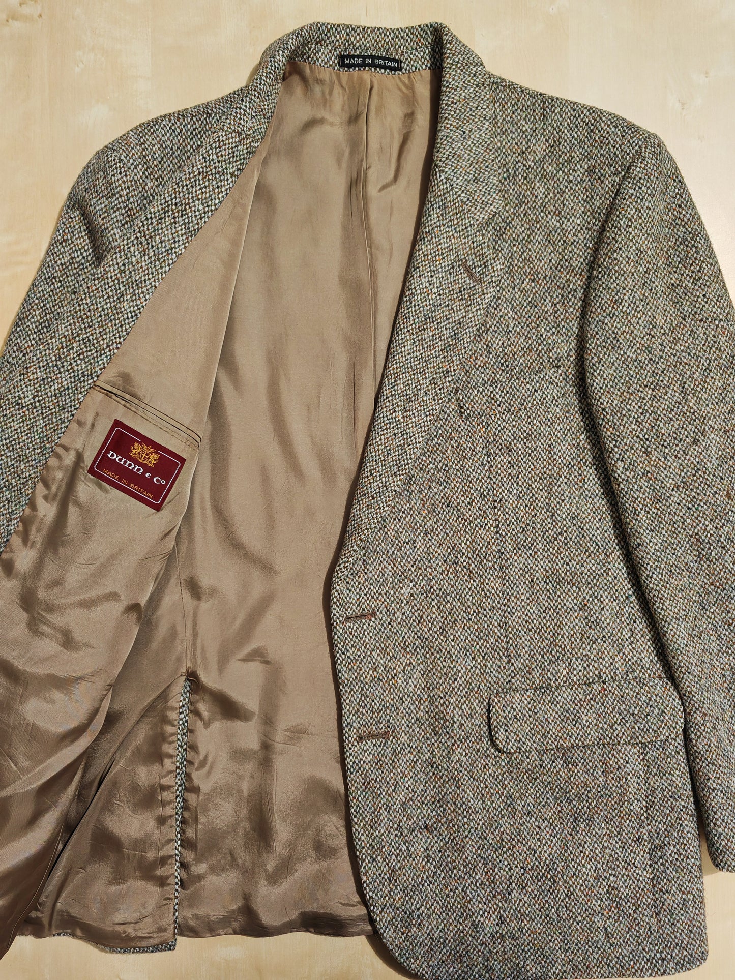 Giacca in Harris Tweed di confezione inglese anni '80 - tg. 52