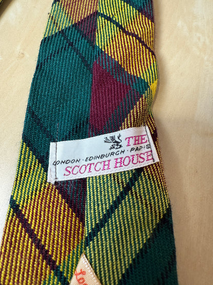 Cravatta scozzese Macmillan tartan in lana