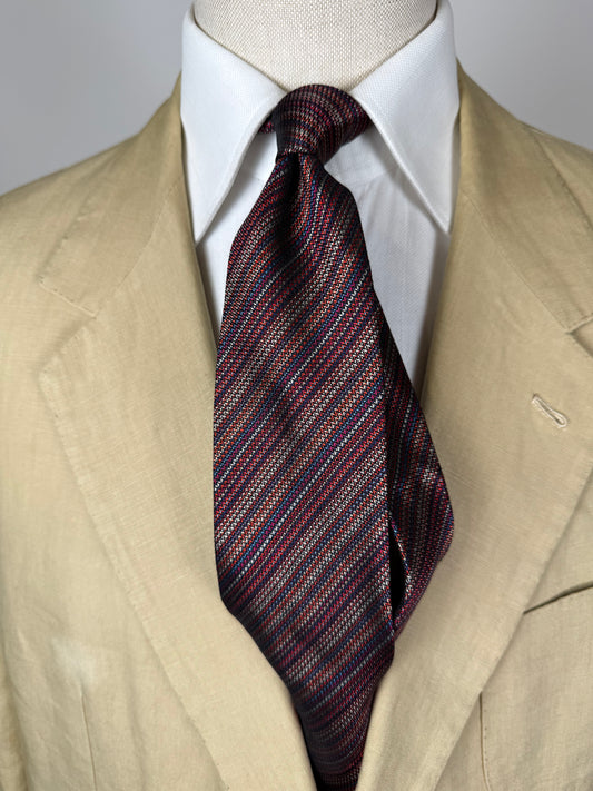 Cravatta Missoni righe multicolore