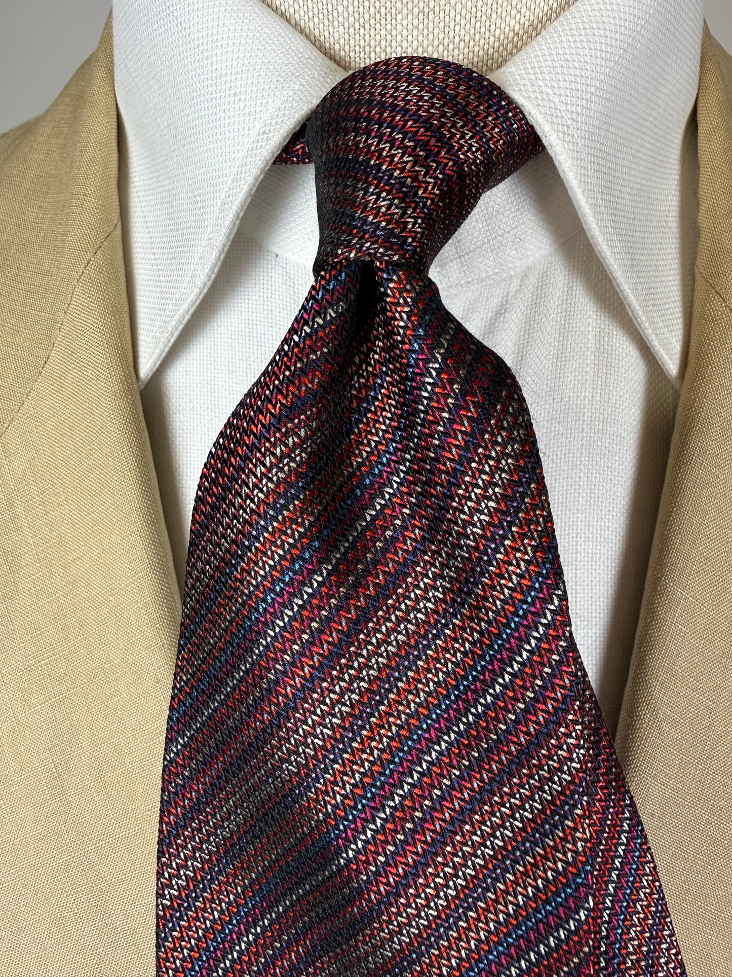 Cravatta Missoni righe multicolore