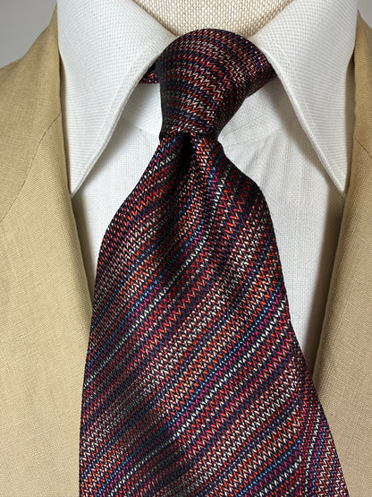 Cravatta Missoni righe multicolore