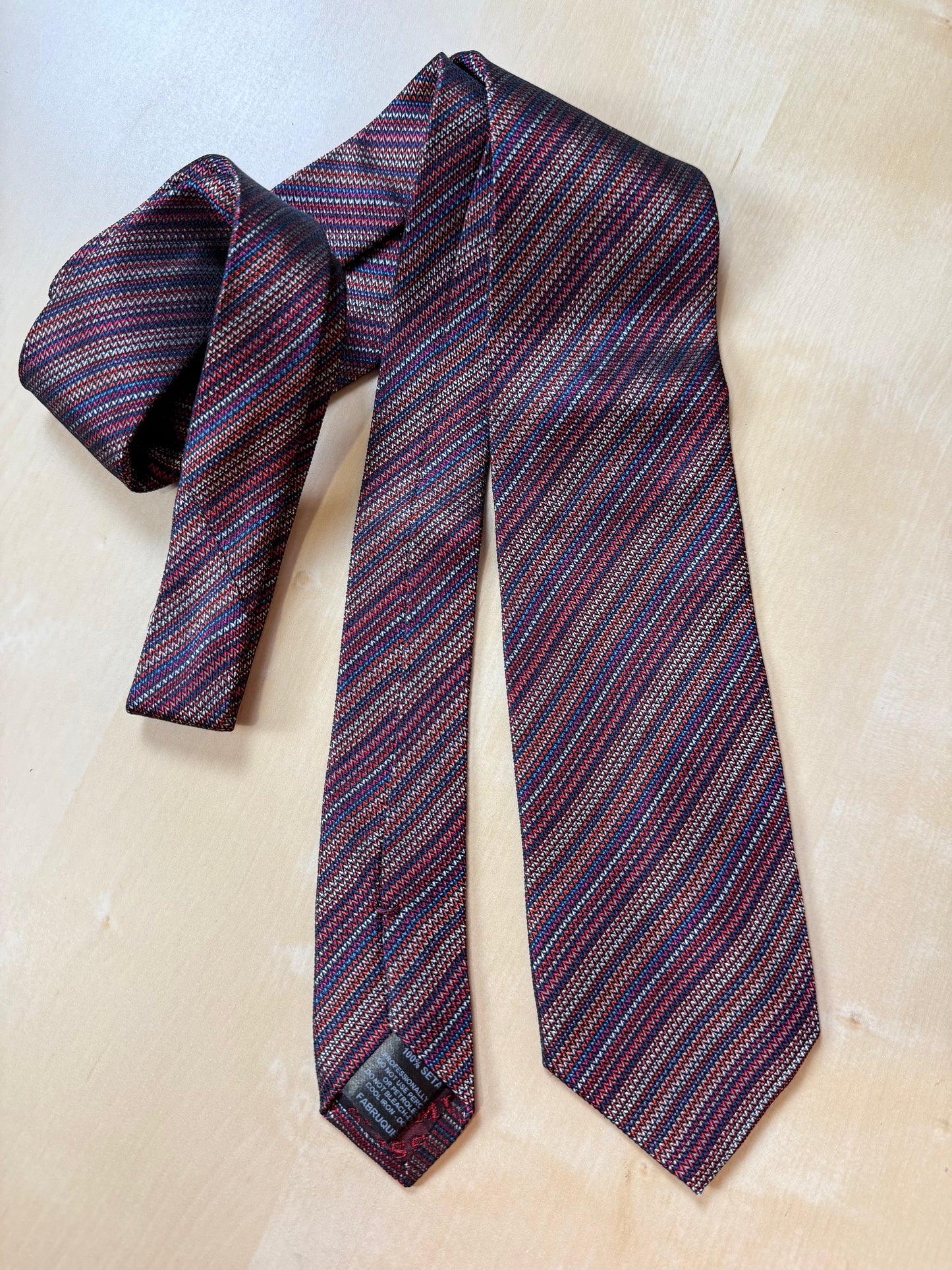Cravatta Missoni righe multicolore