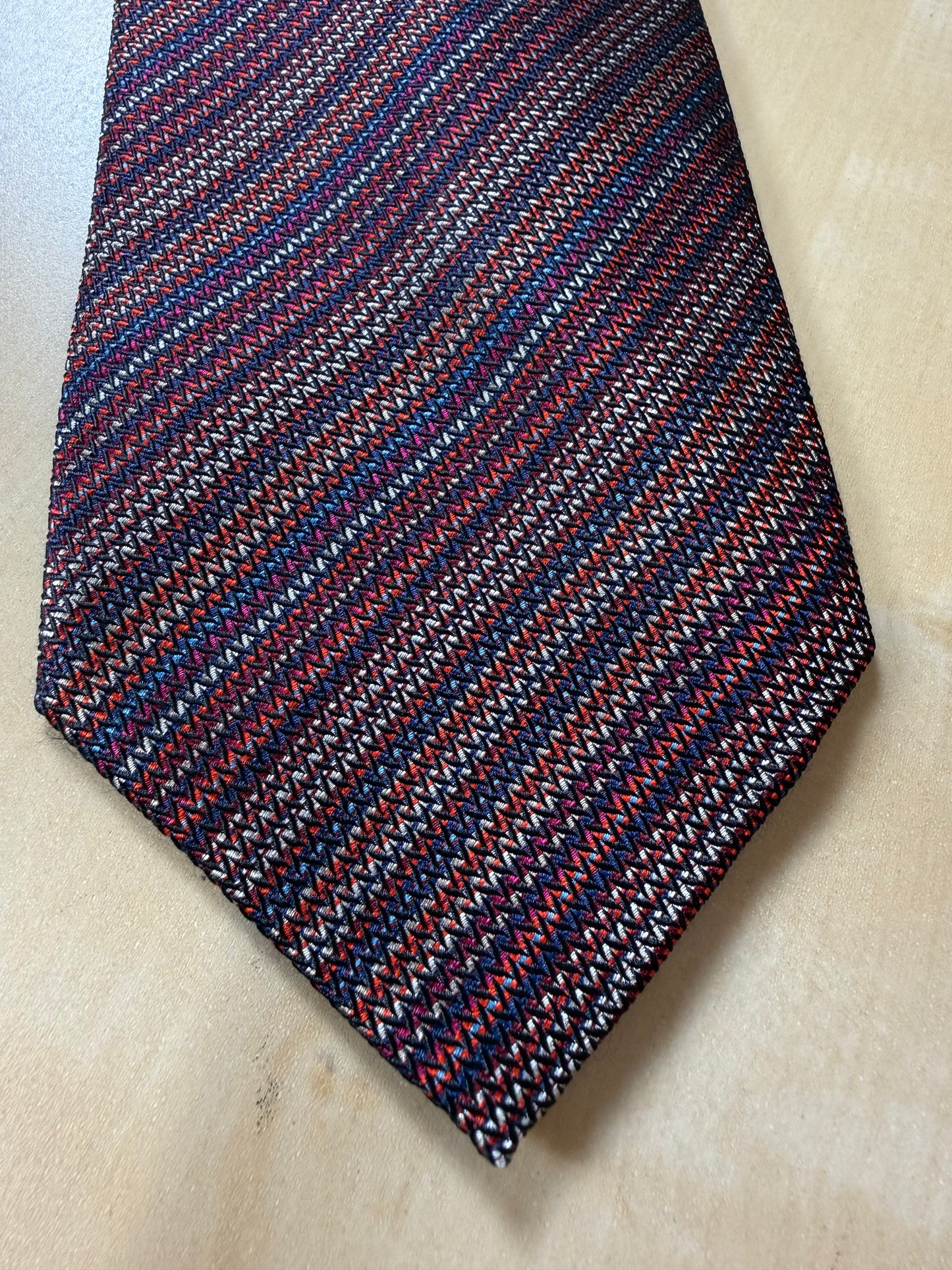 Cravatta Missoni righe multicolore