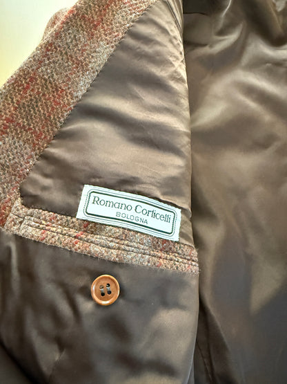 Giacca sartoriale in cashmere a quadri - tg. 52