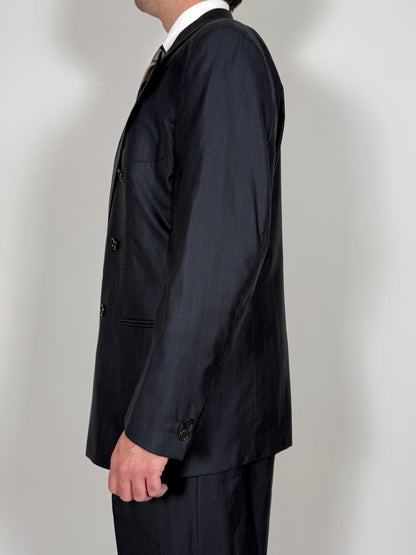 Completo doppiopetto Corneliani anni ‘80 in lana e seta - tg. 52/54