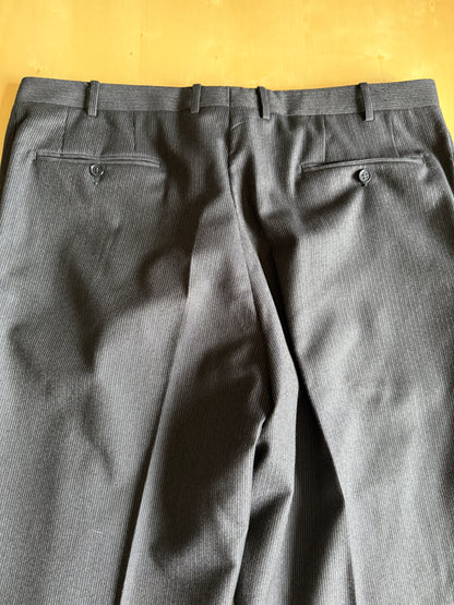 Completo Canali in flanella pettinata blu gessato - tg. 54