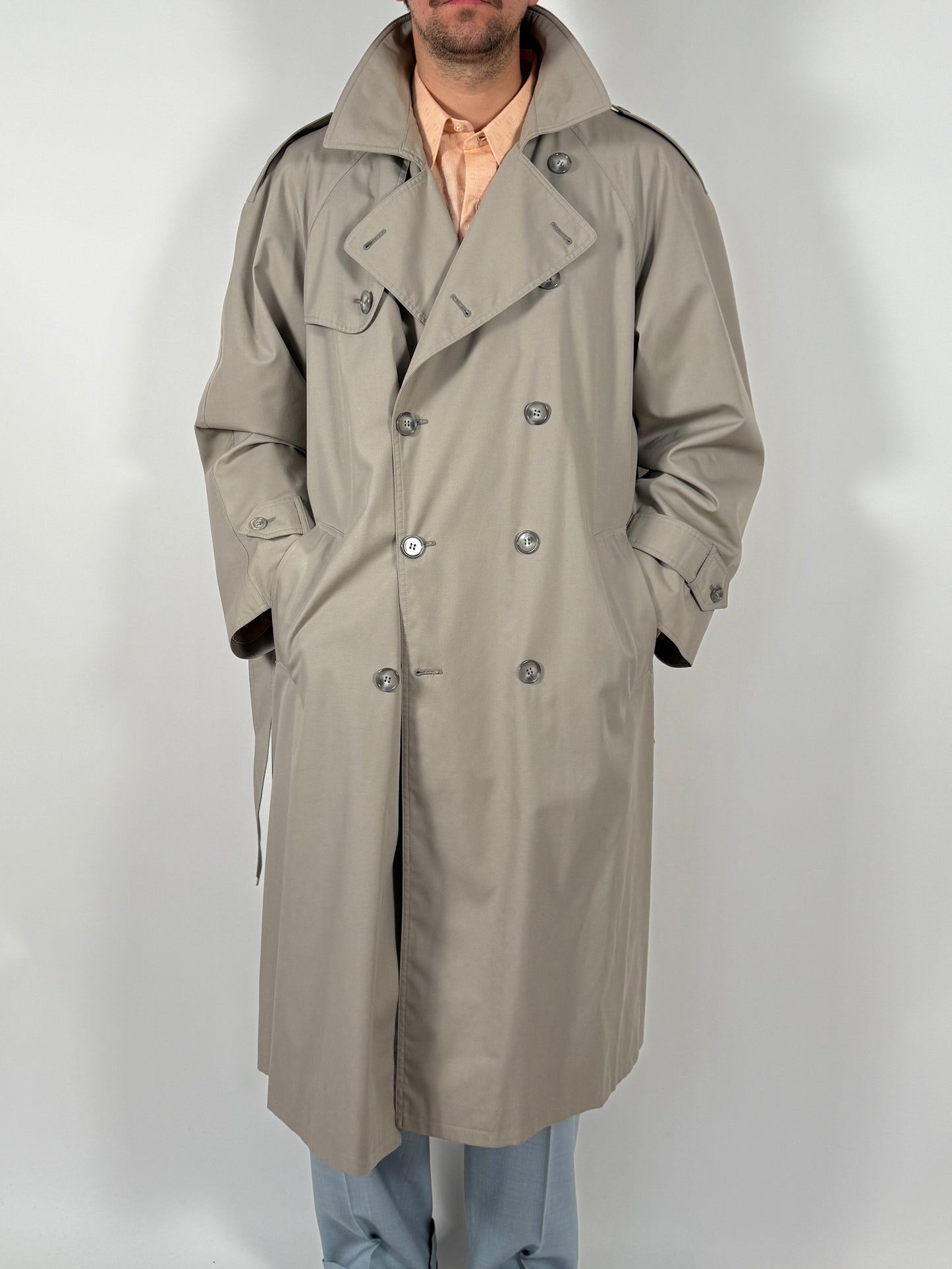 Trench doppiopetto Salco anni ‘80 - tg. 50-54