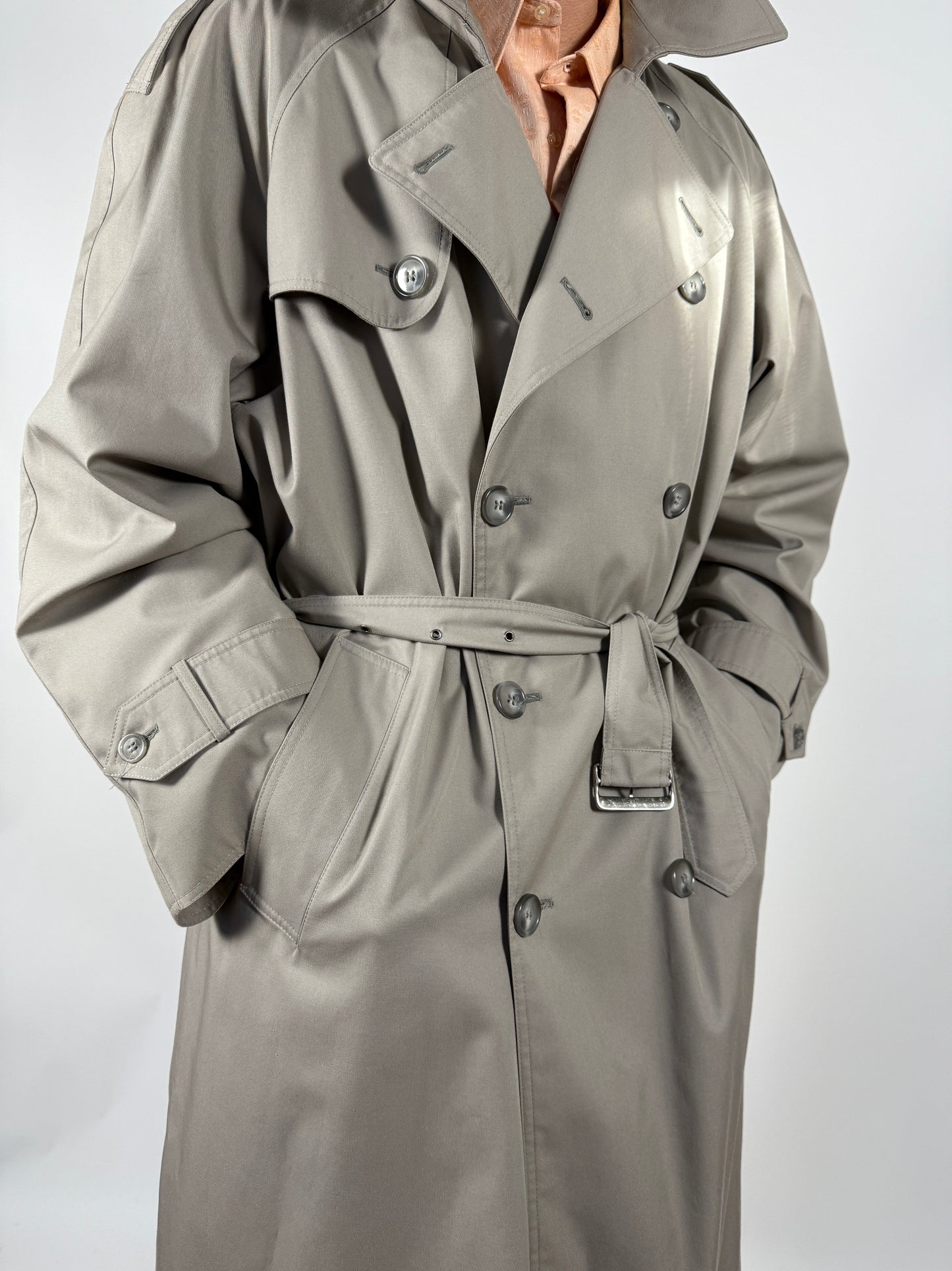 Trench doppiopetto Salco anni ‘80 - tg. 50-54