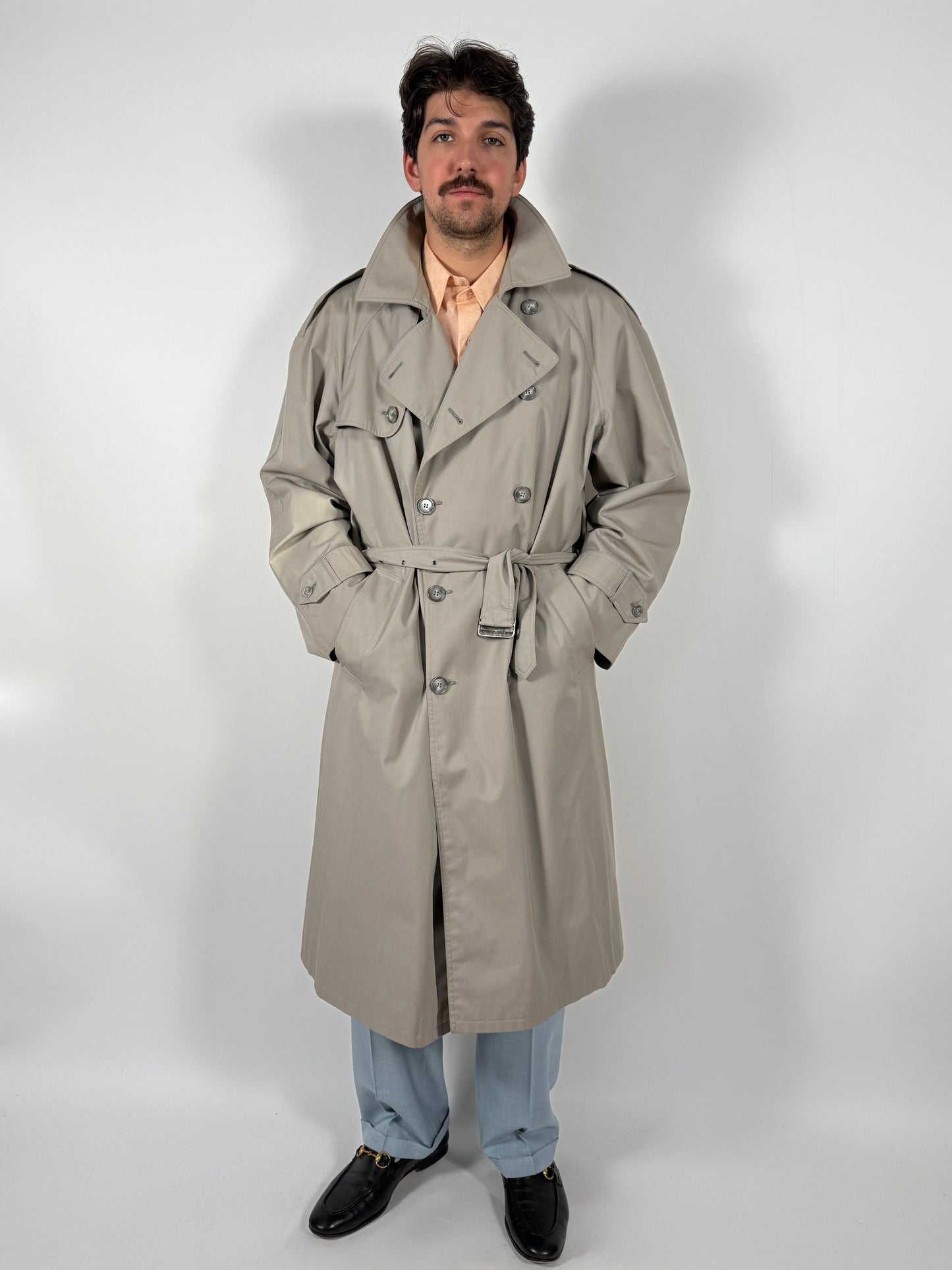 Trench doppiopetto Salco anni ‘80 - tg. 50-54