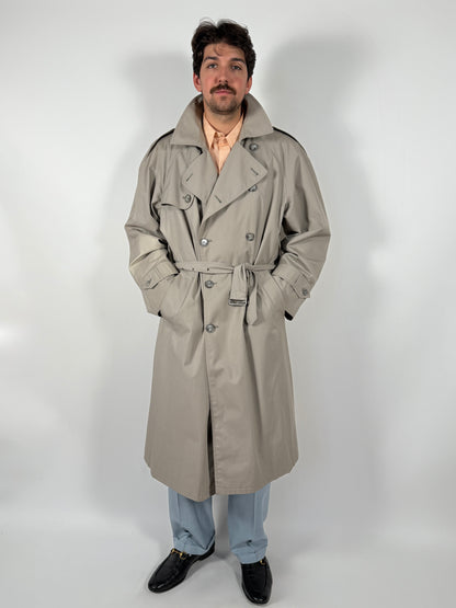 Trench doppiopetto Salco anni ‘80 - tg. 50-54