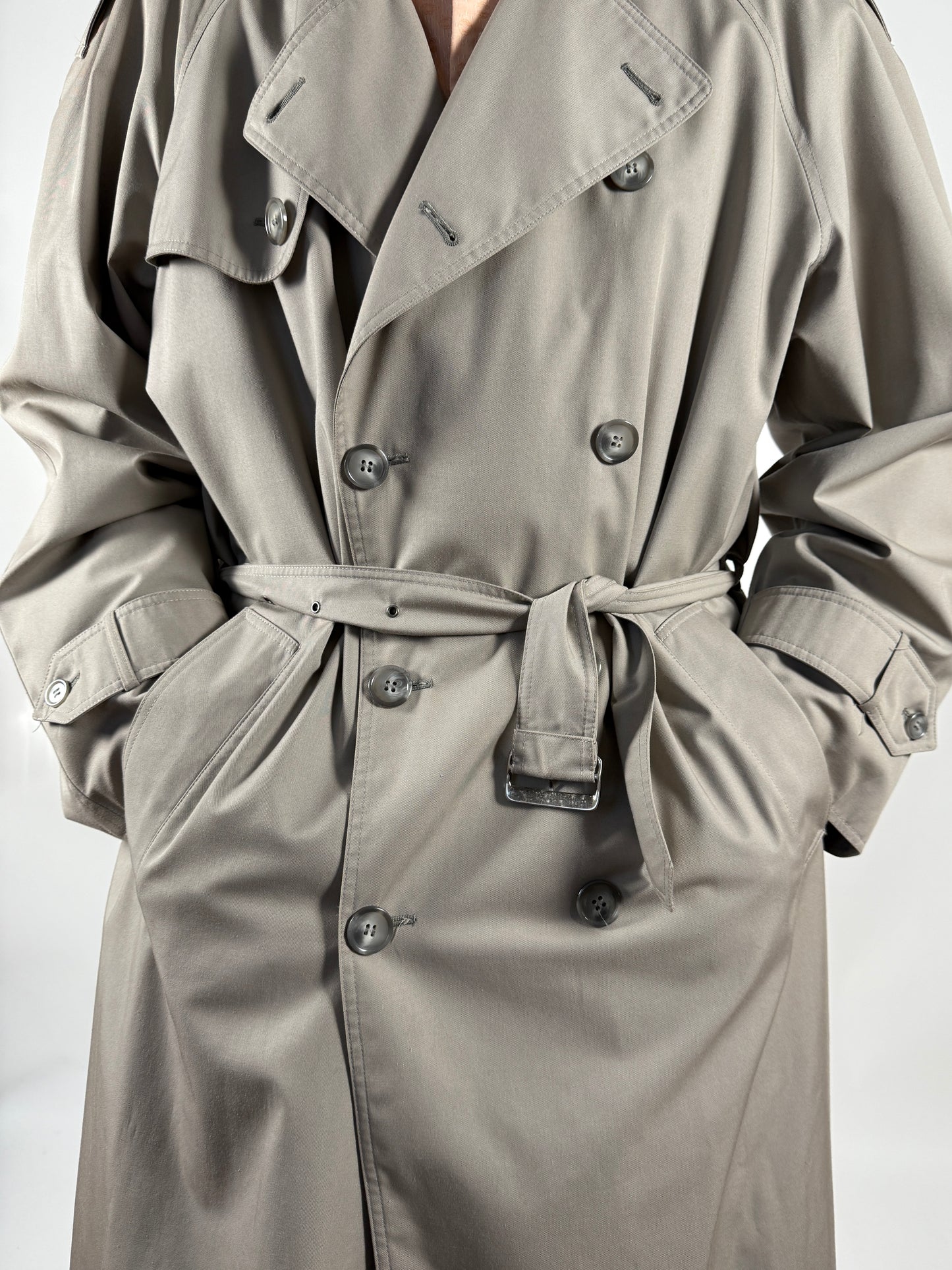 Trench doppiopetto Salco anni ‘80 - tg. 50-54