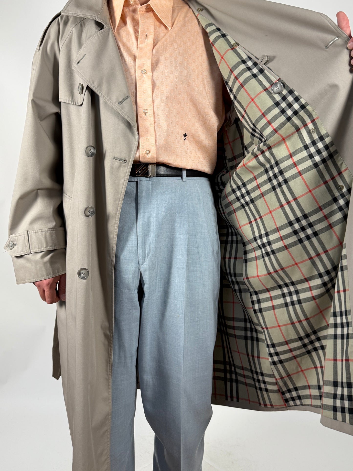 Trench doppiopetto Salco anni ‘80 - tg. 50-54