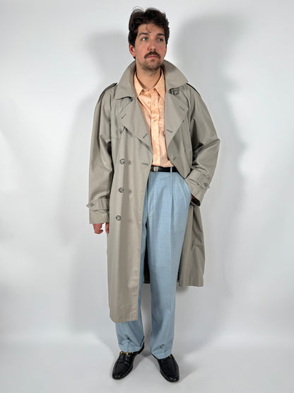 Trench doppiopetto Salco anni ‘80 - tg. 50-54