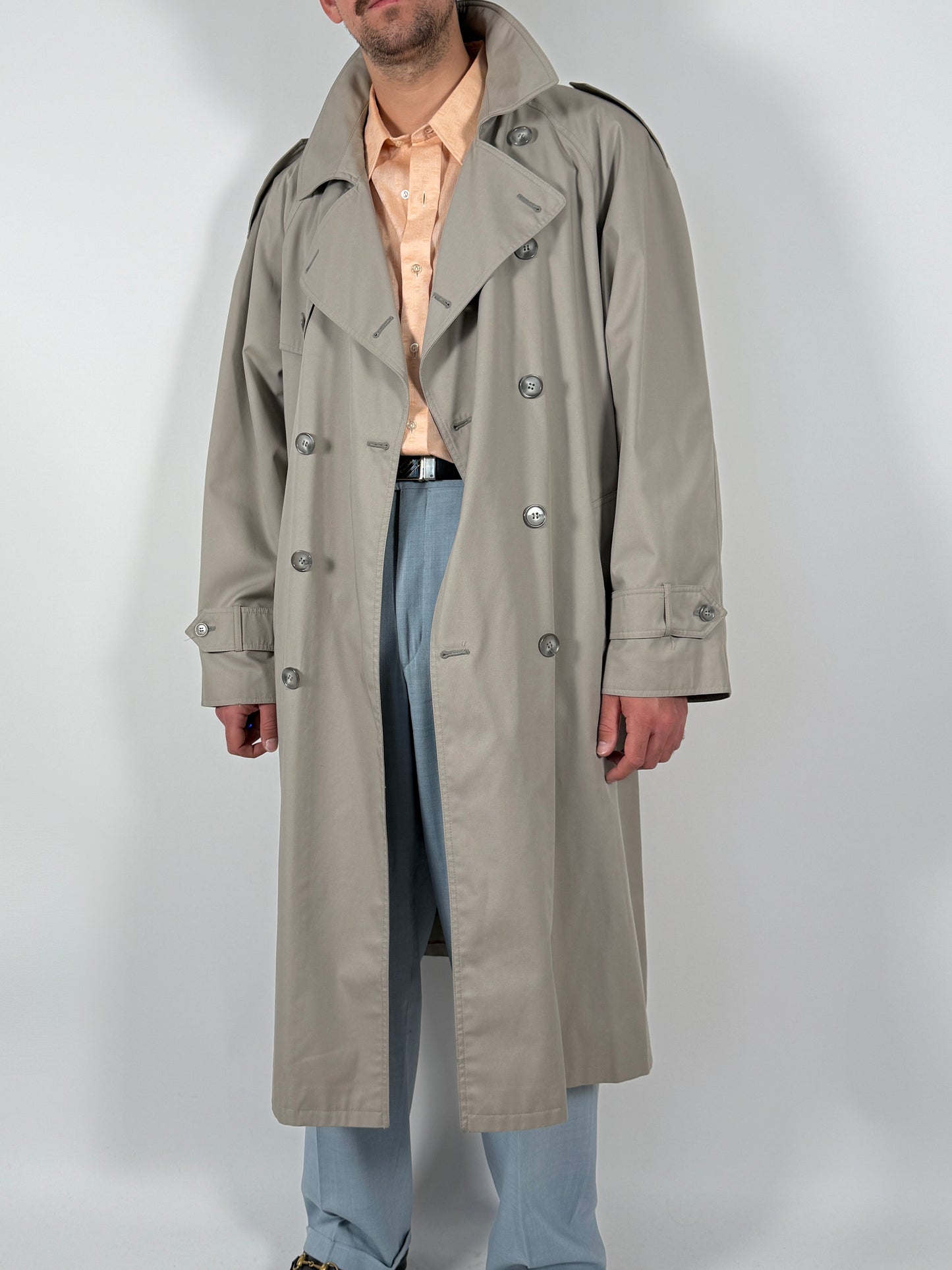 Trench doppiopetto Salco anni ‘80 - tg. 50-54