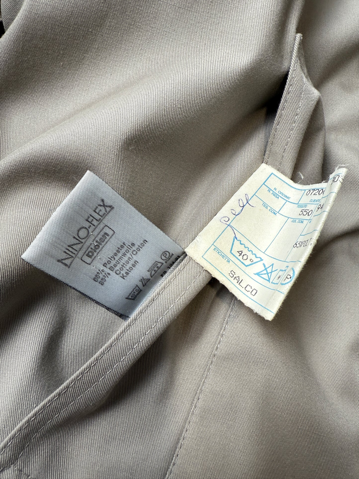 Trench doppiopetto Salco anni ‘80 - tg. 50-54