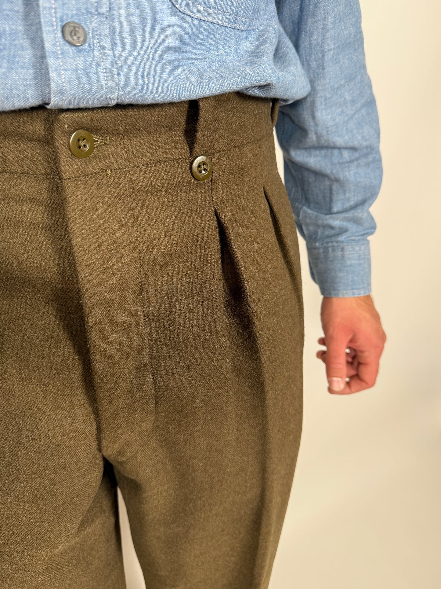 Pantalone militare francese M52 anni ‘50 - tg. 50/52