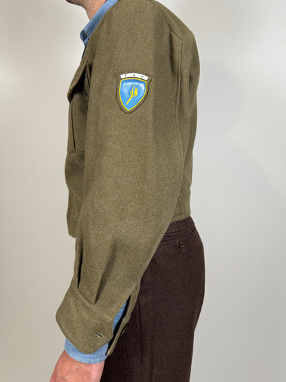 Giubba anni ‘50 esercito italiano CAR 80° Roma - tg. 48