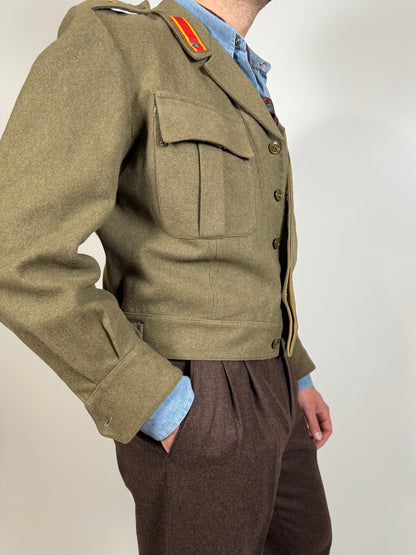 Giubba anni ‘50 esercito italiano CAR 80° Roma - tg. 48