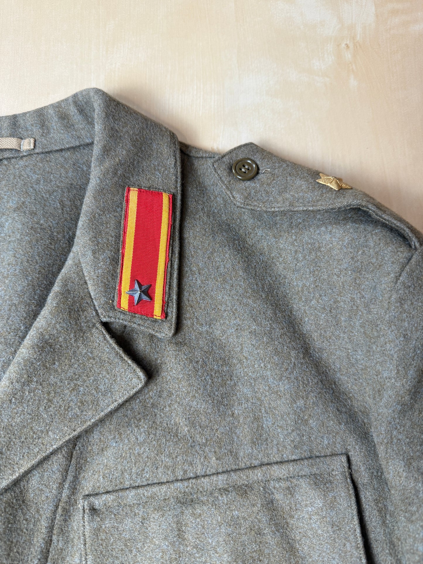Giubba anni ‘50 esercito italiano CAR 80° Roma - tg. 48