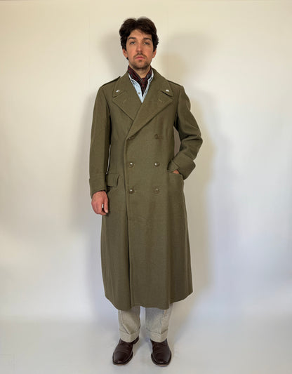 Cappotto in panno Esercito Italiano anni '50/'60 - tg. 44/46