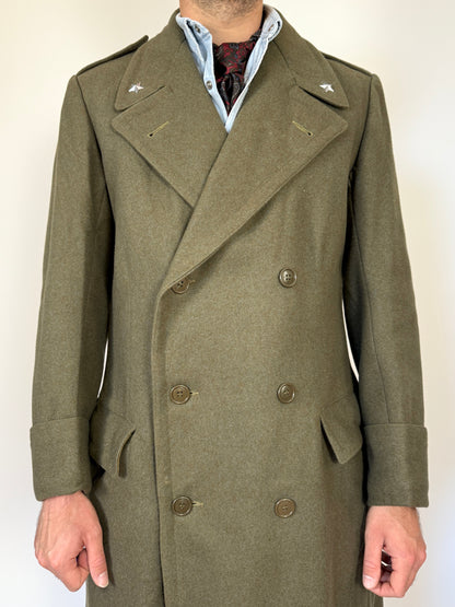 Cappotto in panno Esercito Italiano anni '50/'60 - tg. 44/46