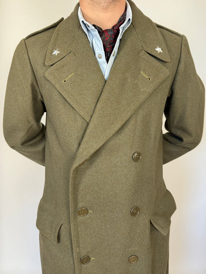 Cappotto in panno Esercito Italiano anni '50/'60 - tg. 44/46