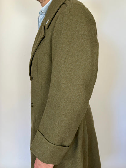 Cappotto in panno Esercito Italiano anni '50/'60 - tg. 44/46