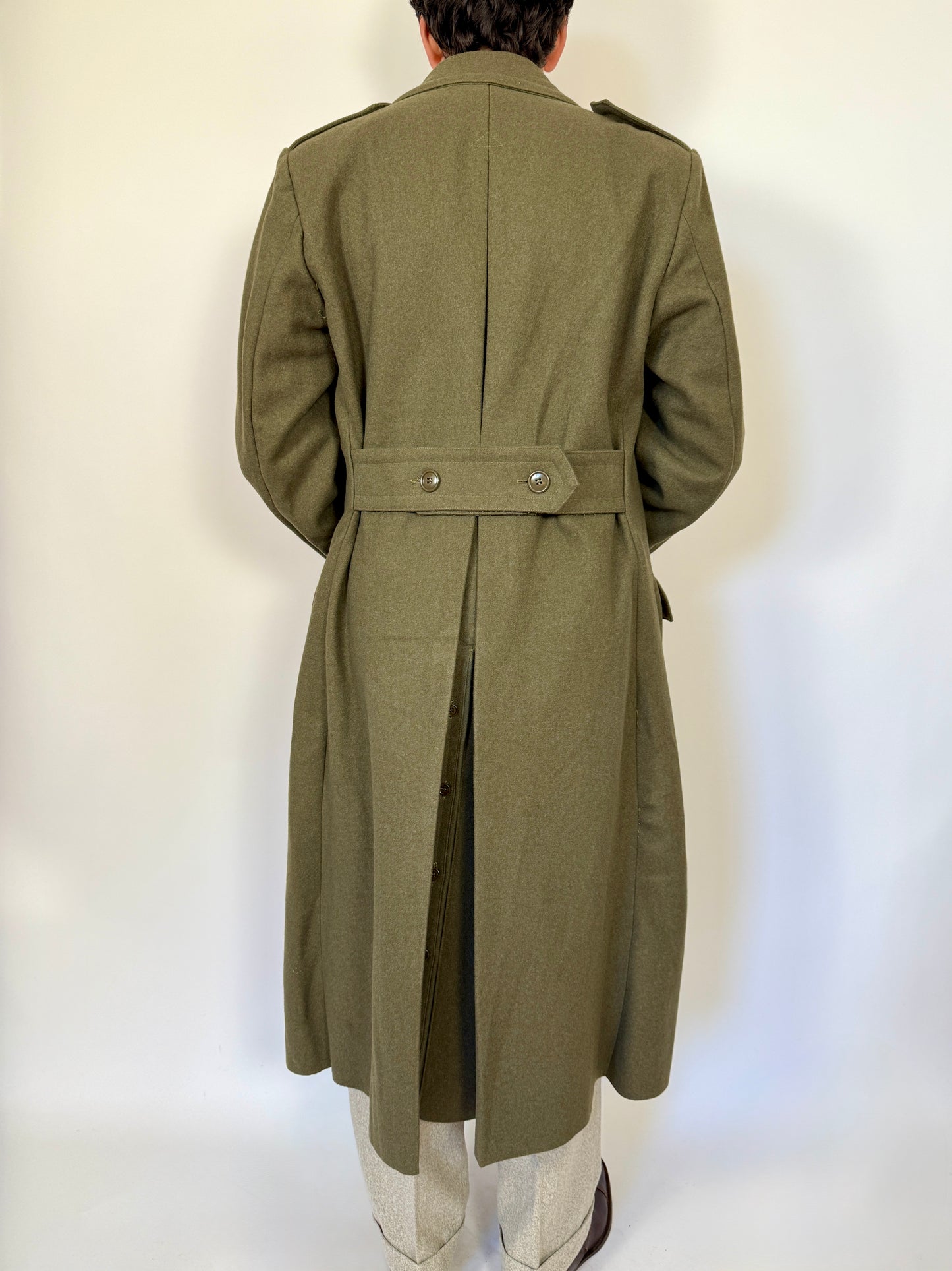 Cappotto in panno Esercito Italiano anni '50/'60 - tg. 44/46