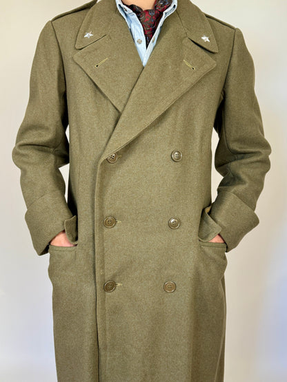 Cappotto in panno Esercito Italiano anni '50/'60 - tg. 44/46