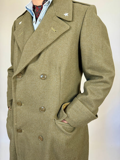 Cappotto in panno Esercito Italiano anni '50/'60 - tg. 44/46