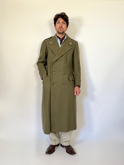Cappotto in panno Esercito Italiano anni '50/'60 - tg. 44/46