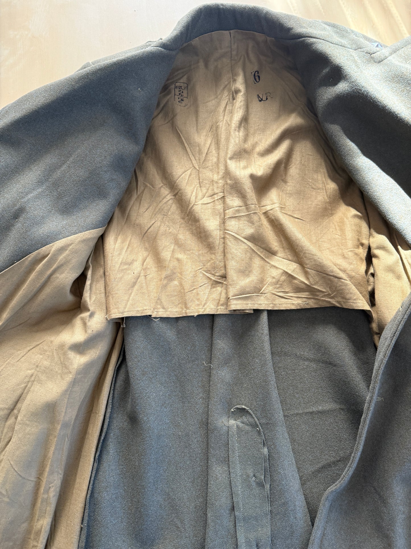 Cappotto in panno Esercito Italiano anni '50/'60 - tg. 44/46