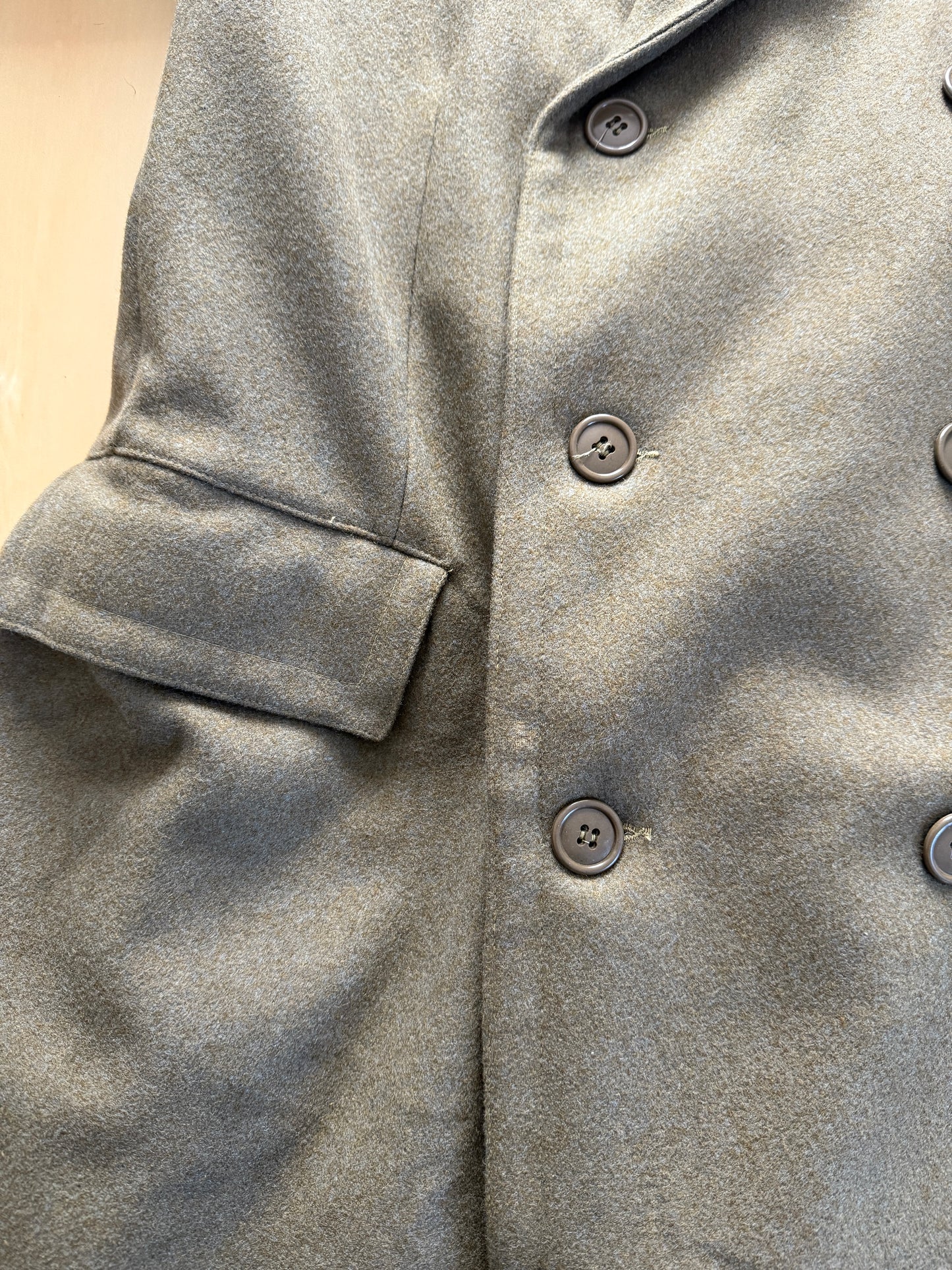 Cappotto in panno Esercito Italiano anni '50/'60 - tg. 44/46