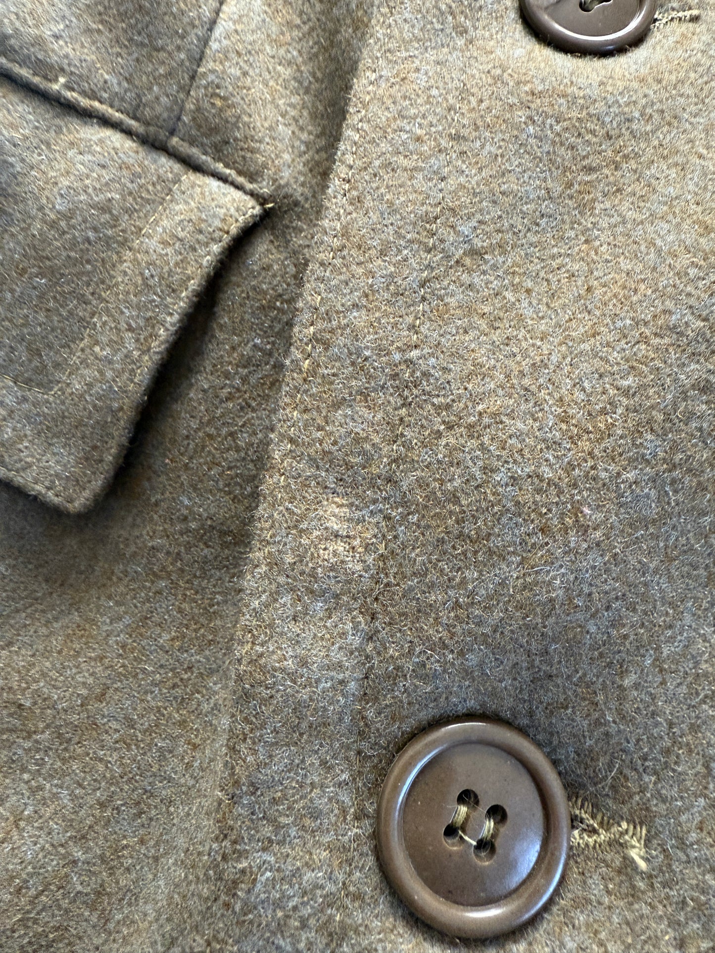 Cappotto in panno Esercito Italiano anni '50/'60 - tg. 44/46