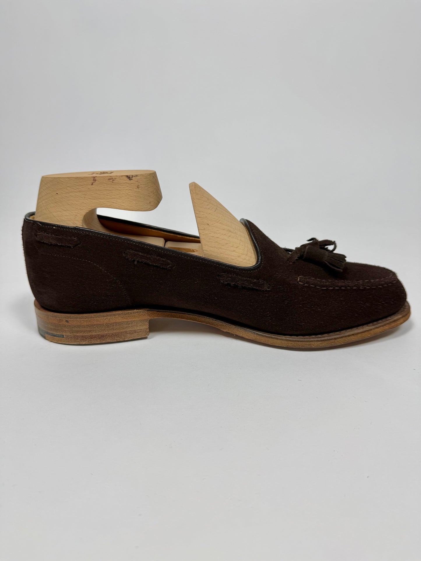 Church's Fosbury tassel loafer marrone scamosciato - 10