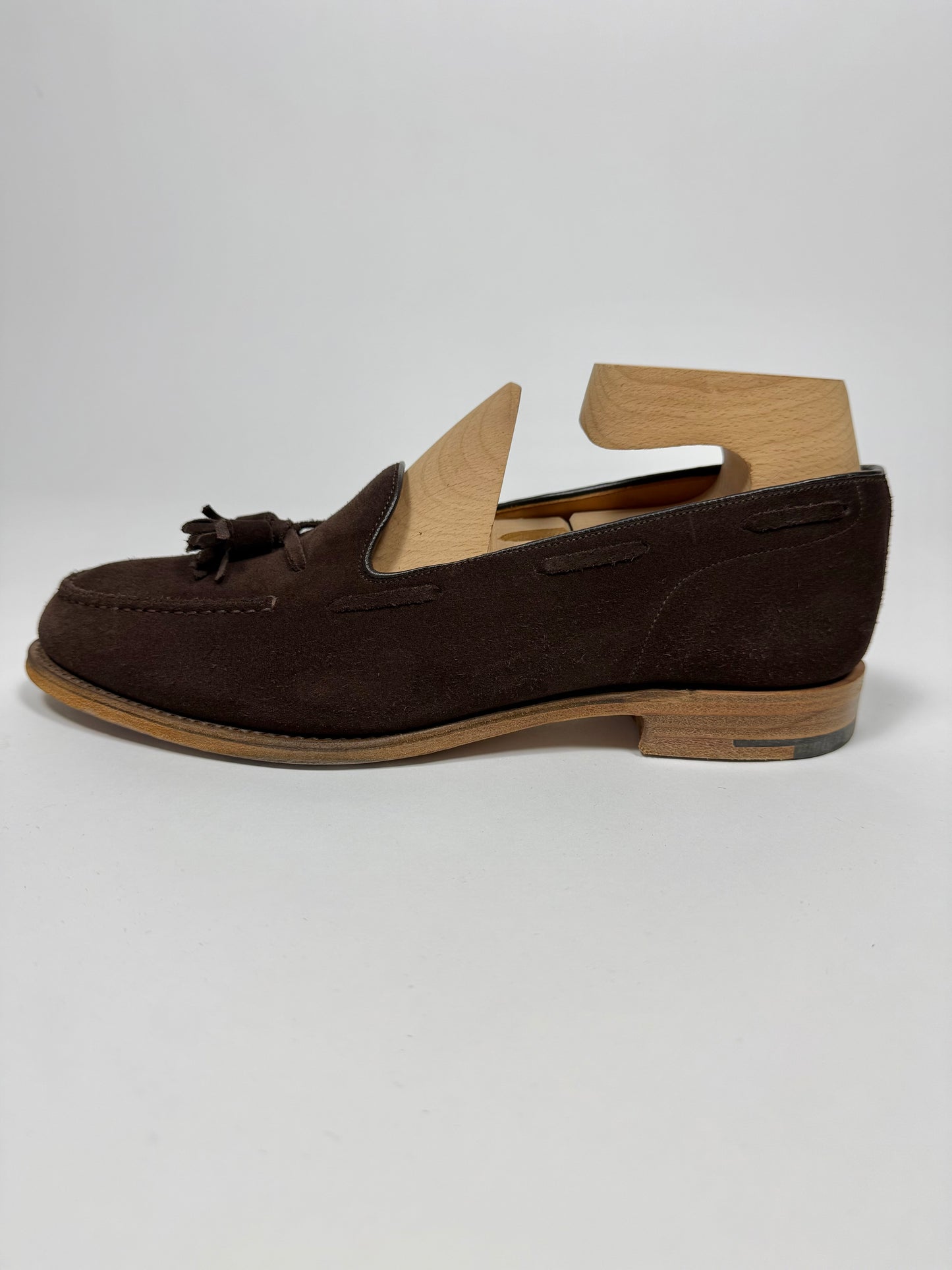 Church's Fosbury tassel loafer marrone scamosciato - 10