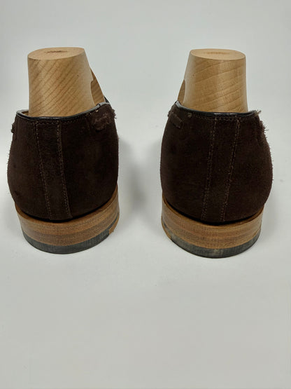 Church's Fosbury tassel loafer marrone scamosciato - 10