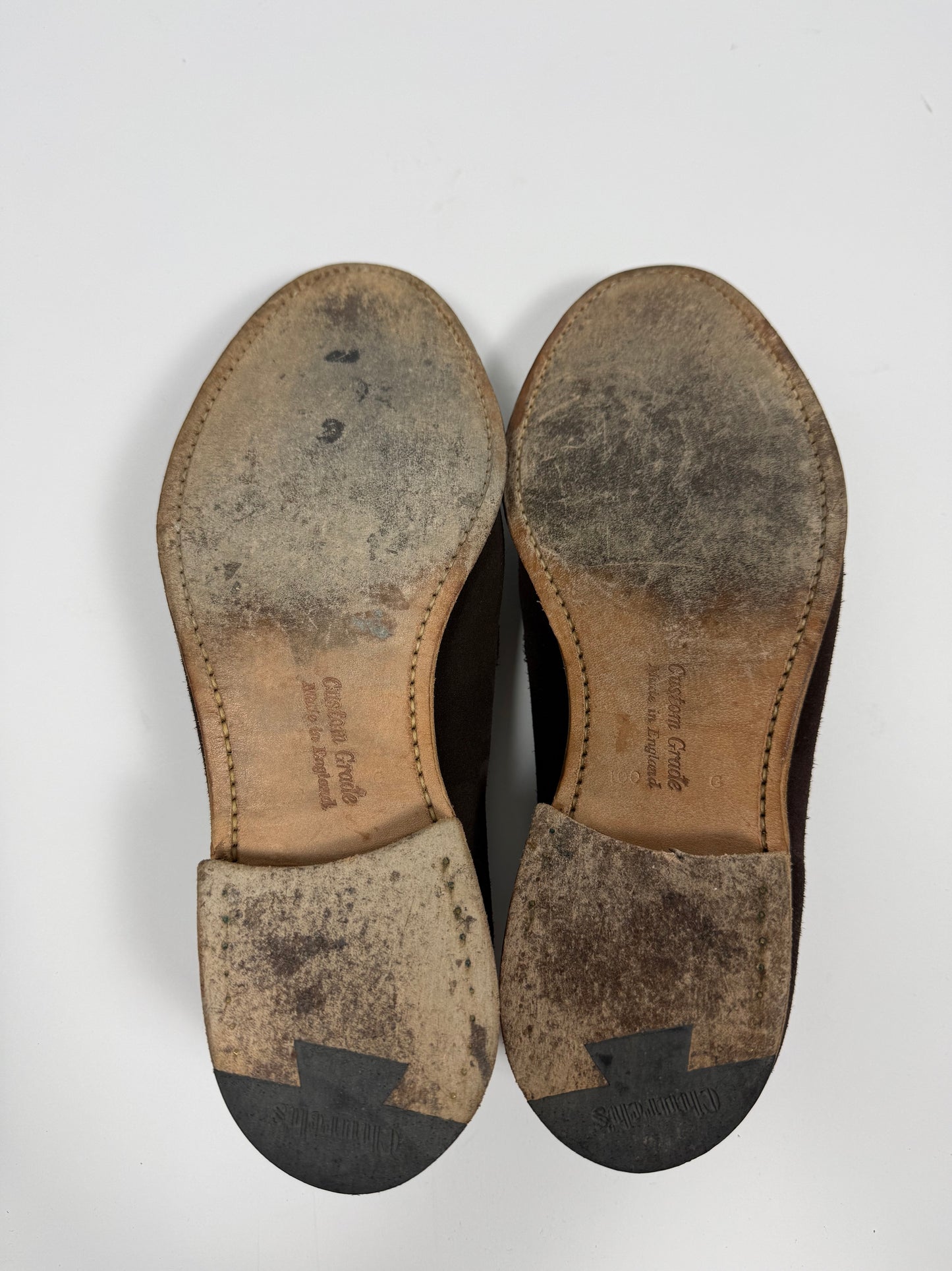 Church's Fosbury tassel loafer marrone scamosciato - 10