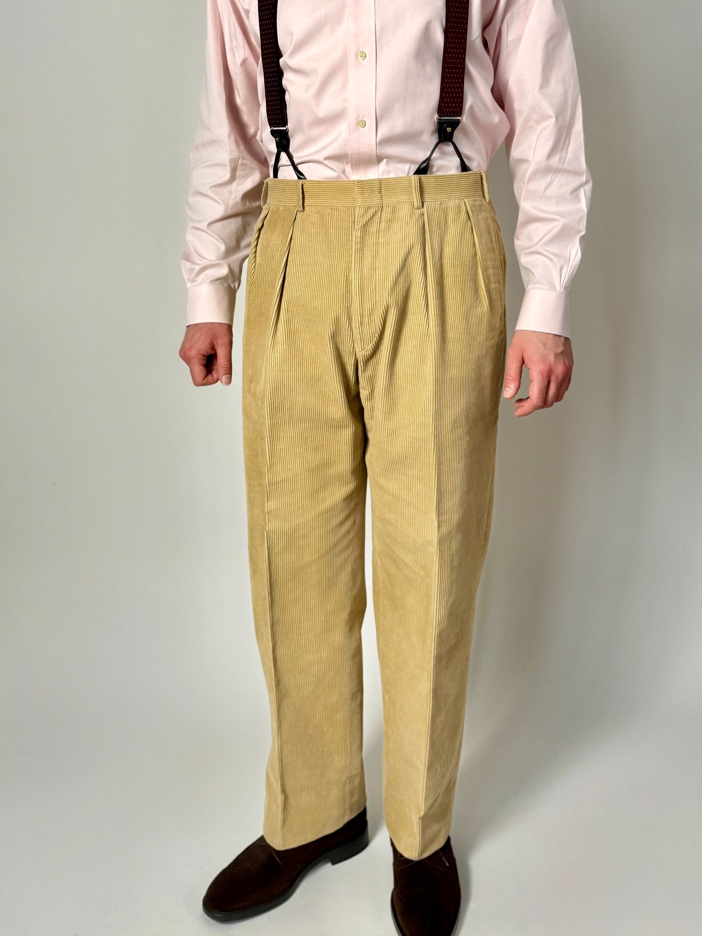 Pantaloni Polo Ralph Lauren velluto a coste anni ‘80/‘90 made in USA - tg. 50/52