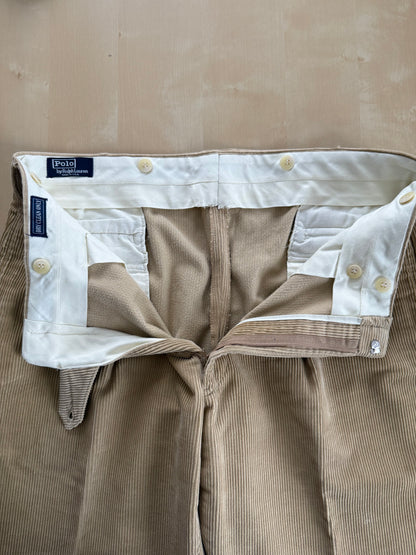 Pantaloni Polo Ralph Lauren velluto a coste anni ‘80/‘90 made in USA - tg. 50/52