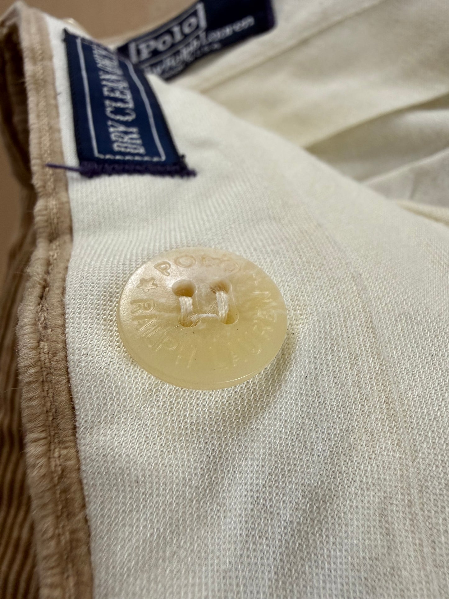 Pantaloni Polo Ralph Lauren velluto a coste anni ‘80/‘90 made in USA - tg. 50/52