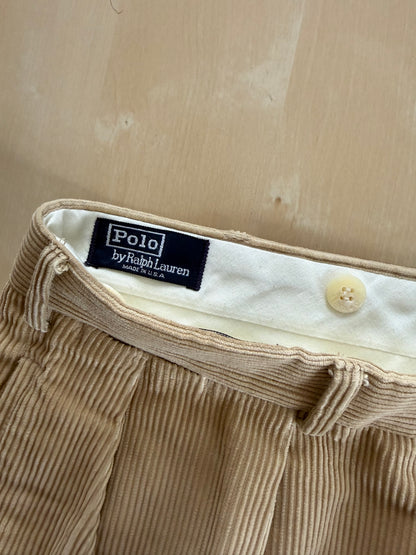 Pantaloni Polo Ralph Lauren velluto a coste anni ‘80/‘90 made in USA - tg. 50/52
