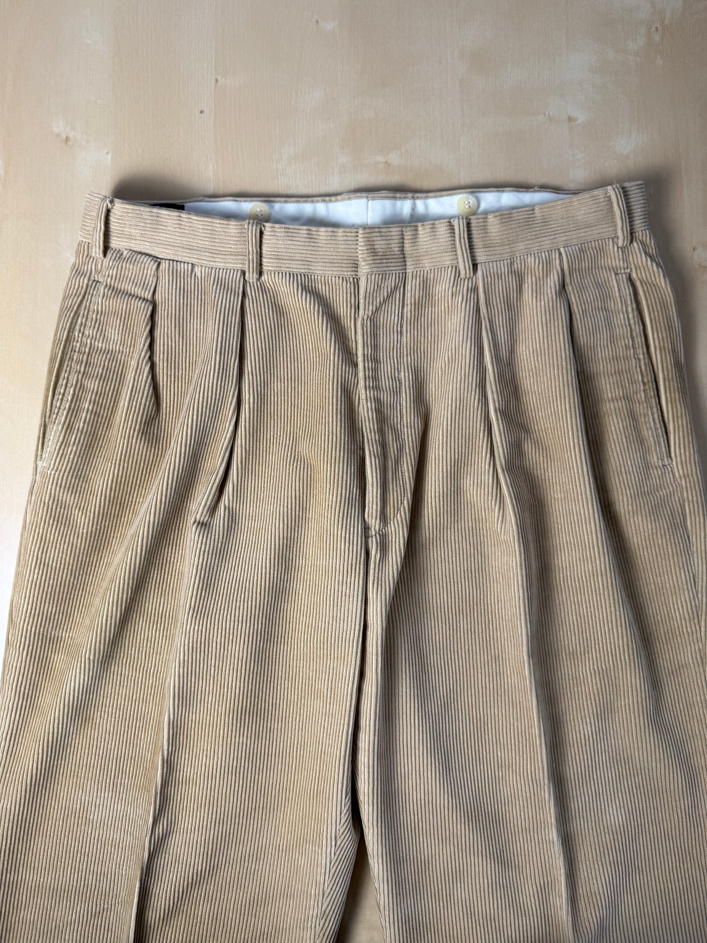 Pantaloni Polo Ralph Lauren velluto a coste anni ‘80/‘90 made in USA - tg. 50/52