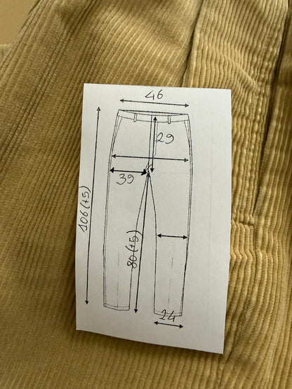 Pantaloni Polo Ralph Lauren velluto a coste anni ‘80/‘90 made in USA - tg. 50/52