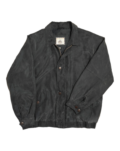 Bomber vintage in pura seta ssndwash - tg. 56