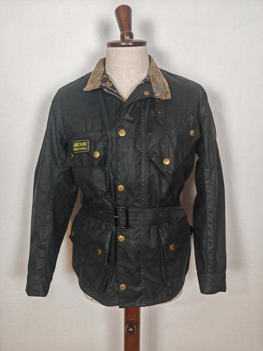 Barbour International 1995 nero, con imbottitura - C38/97 cm